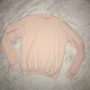 Baby pink sweatshirt
